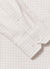 Tailored-Fit Dress Shirt with Geo Floral Pattern