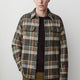 Cotton Overshirt Check Pattern