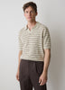 Linen-Blend Short-Sleeve Polo