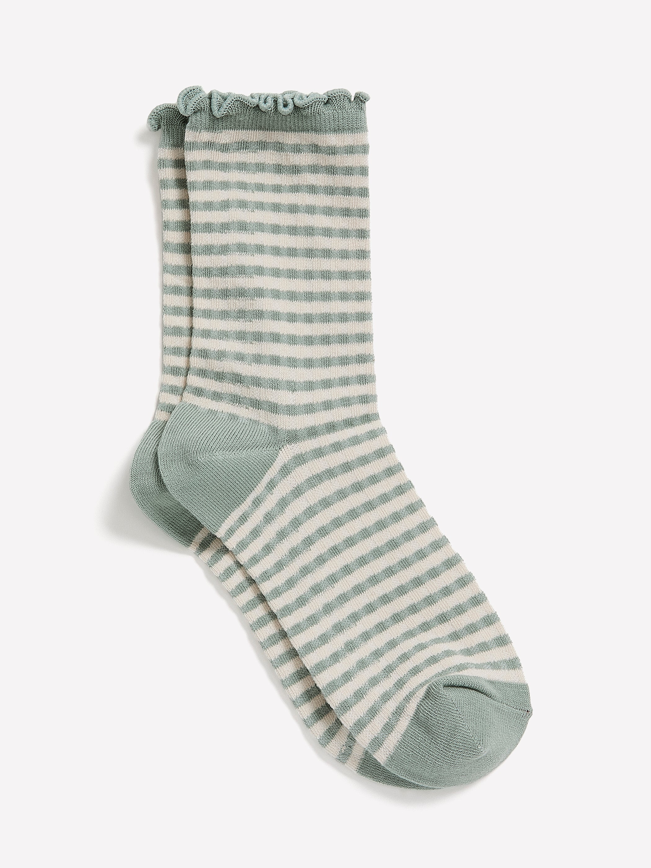 Gingham Crew Socks