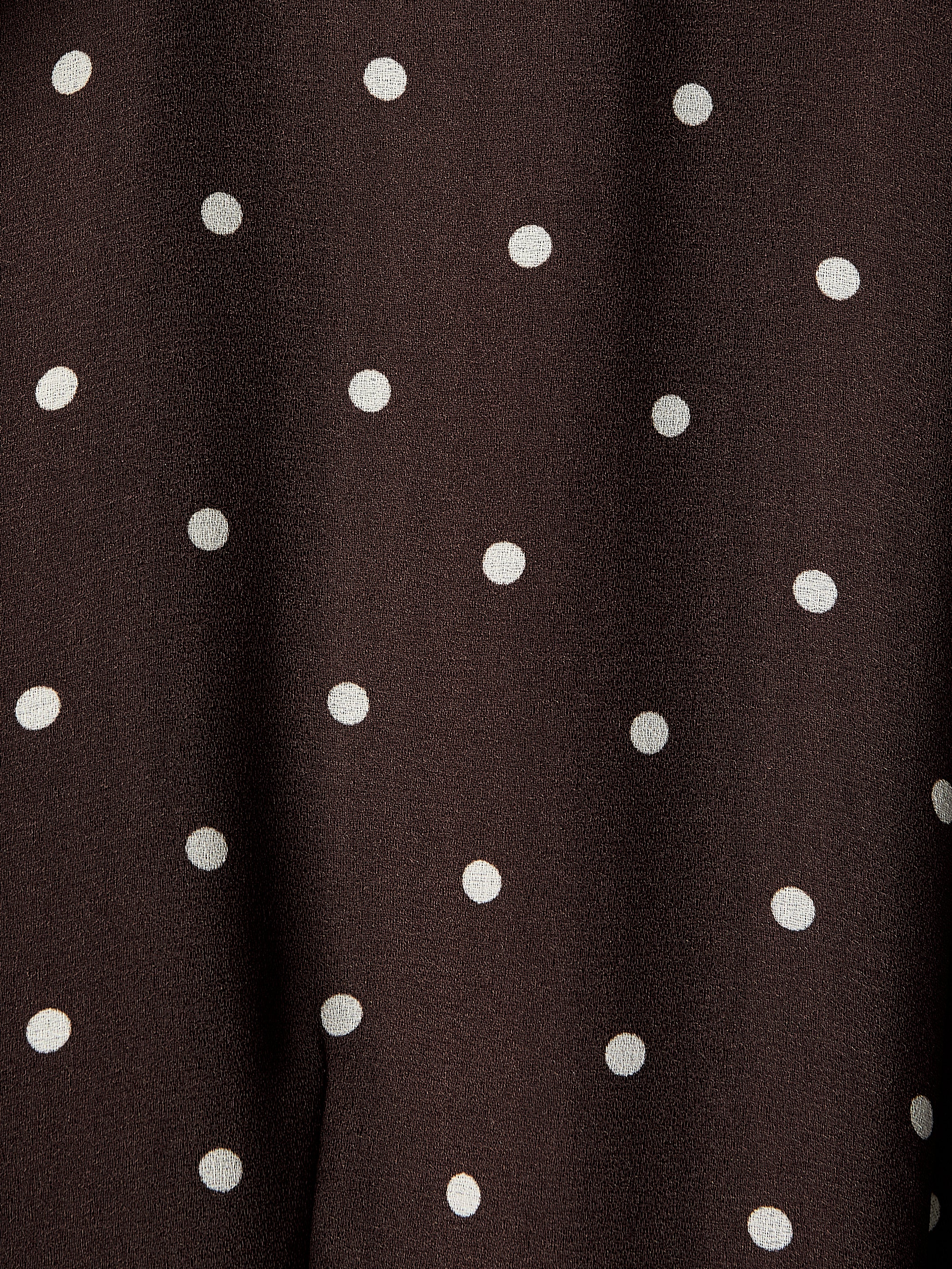 Woven Chiffon Asymmetric Hem Dress