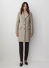 Classic Wool-Blend Three-Button Coat