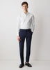 Slim-Fit White Dress Shirt