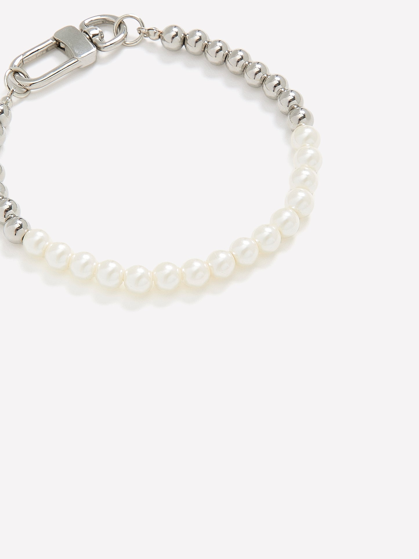 Beaded Bracelet with Pearls