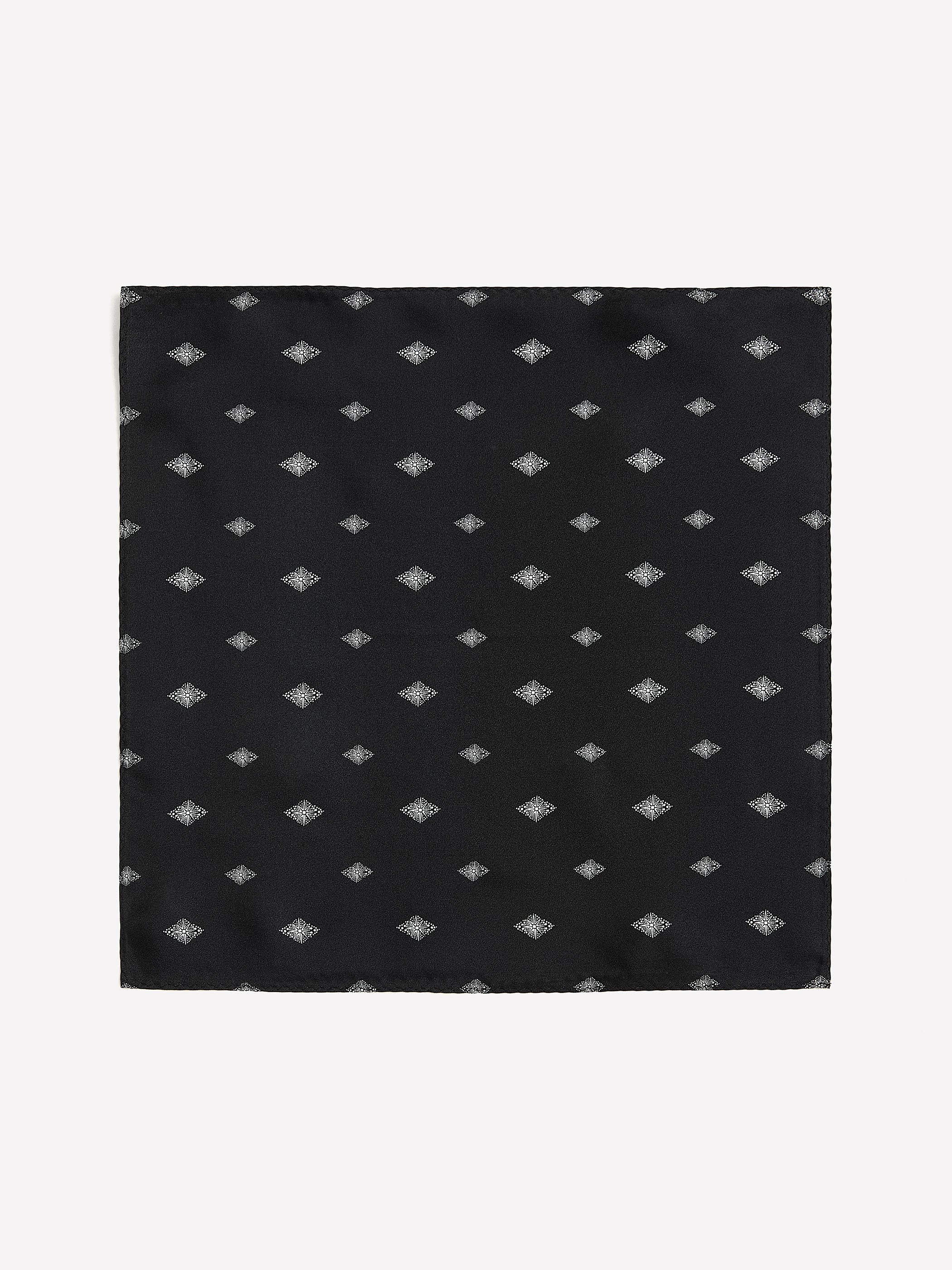 Handkerchief with Diamond Pattern