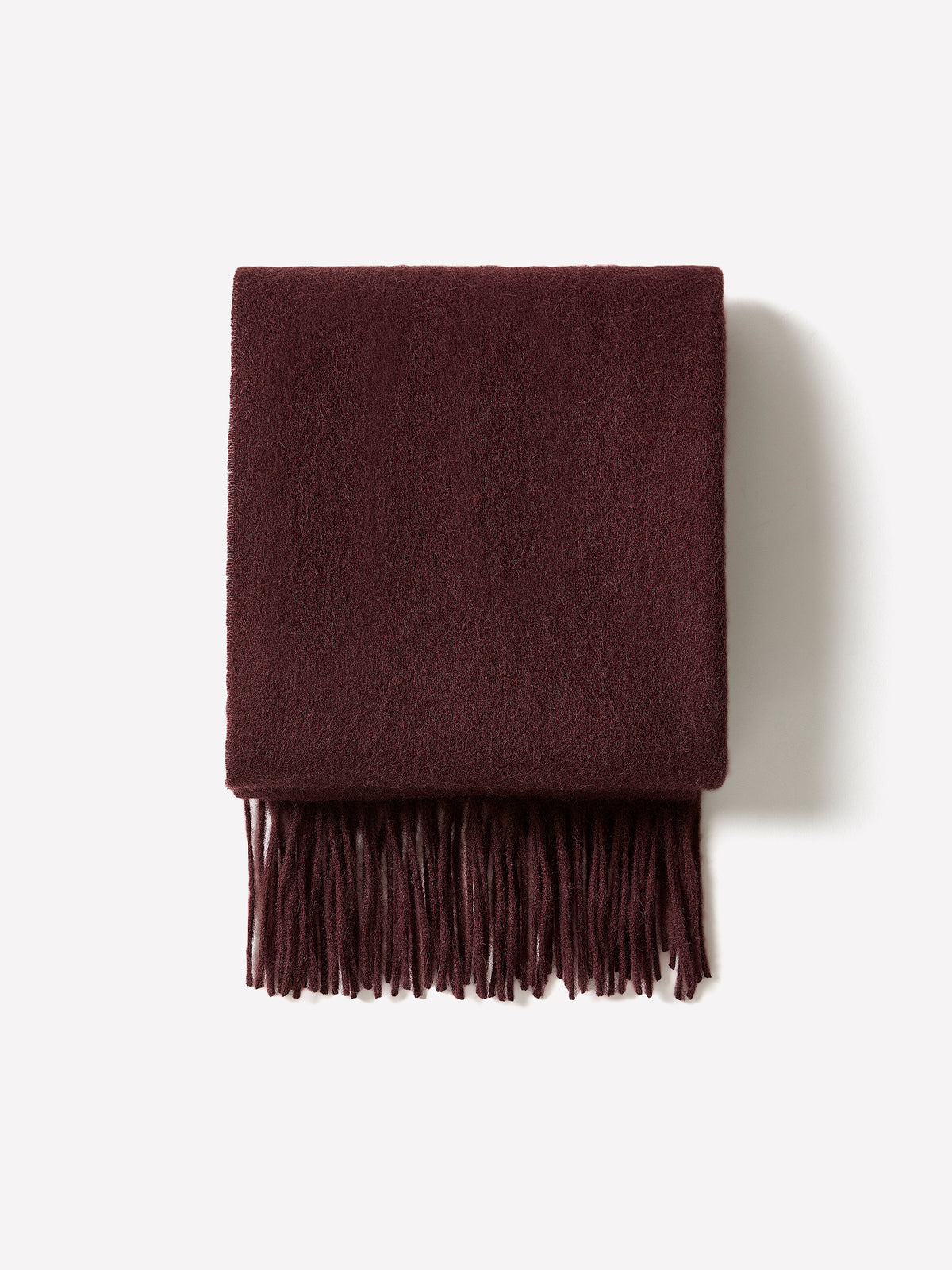 Wool Woven Scarf Solid Design