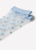 Crew Socks Sheer Knit Blend
