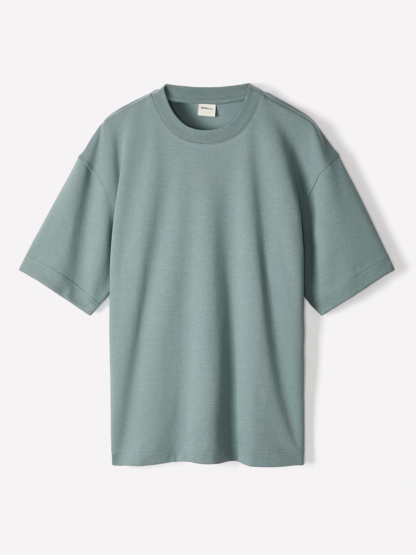 Oversized Short-Sleeve Crew-Neck Tee