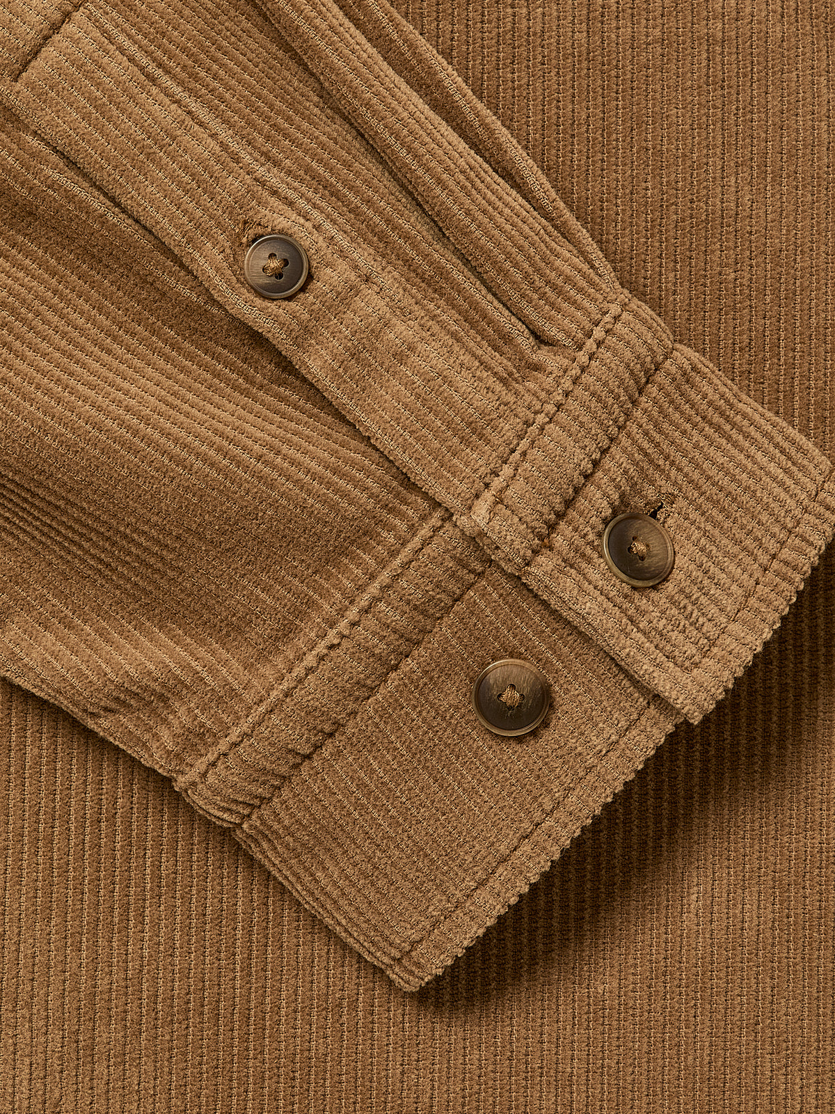 Woven Cotton Tailored Collar Overshirt