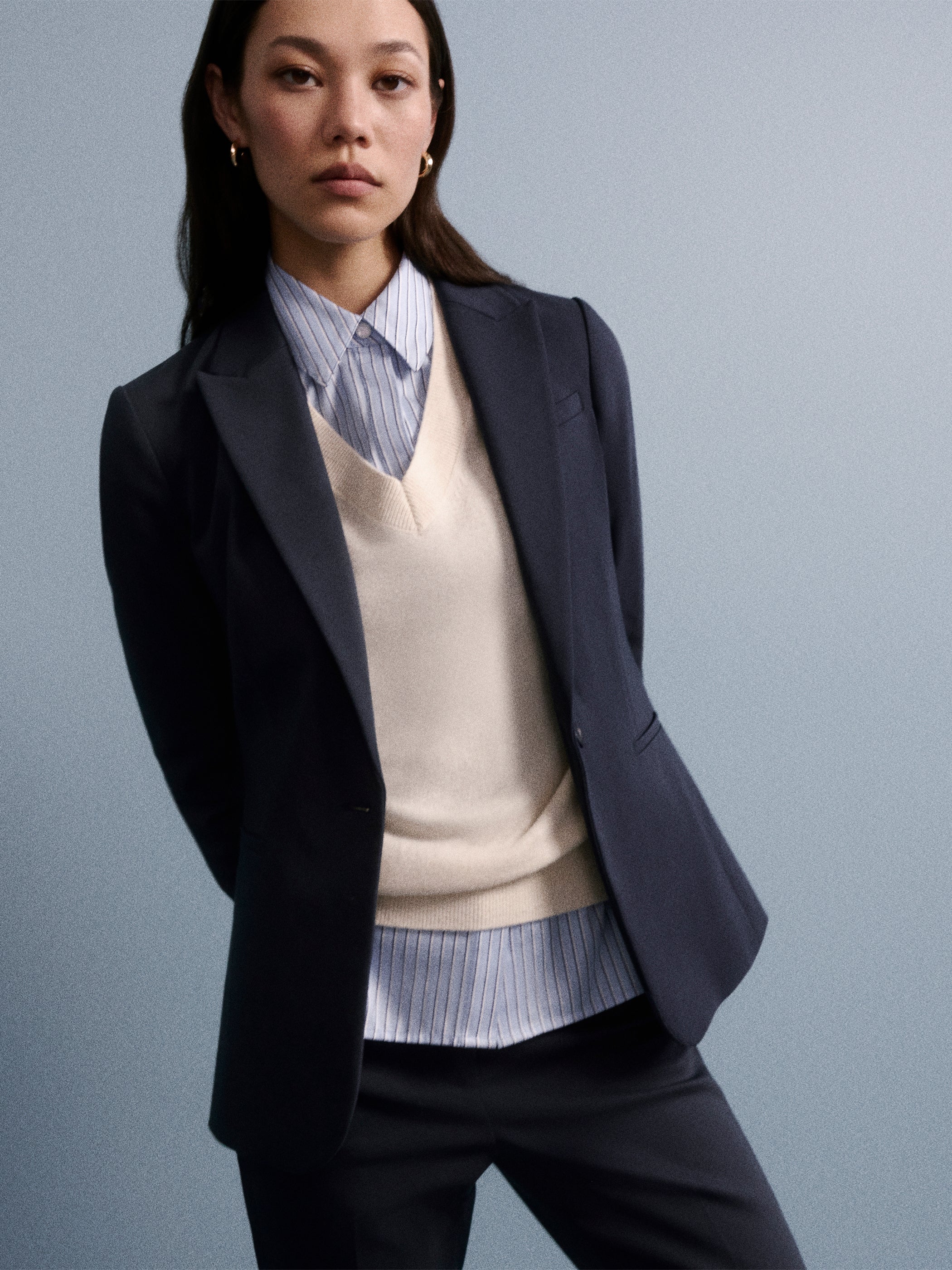 Veston Indispensable Ajusté à Boutonnage Simple