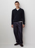 Men's Knit Cotton Blend Sweater