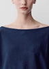 Off Shoulder Knit Sweater 100% Merino Wool