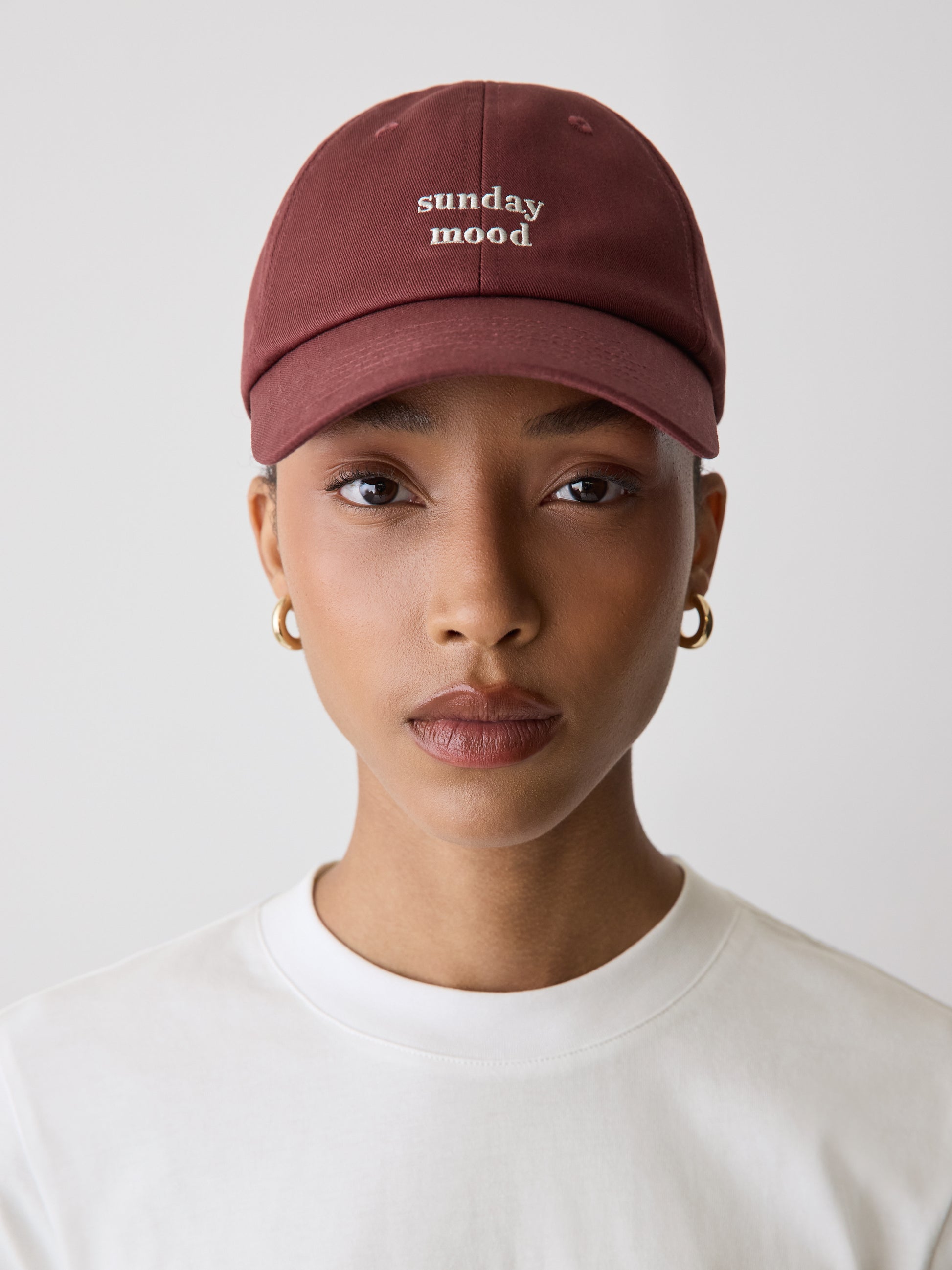 Embroidered Cotton Cap