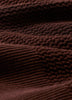 Textured Short-Sleeve Polo Sweater
