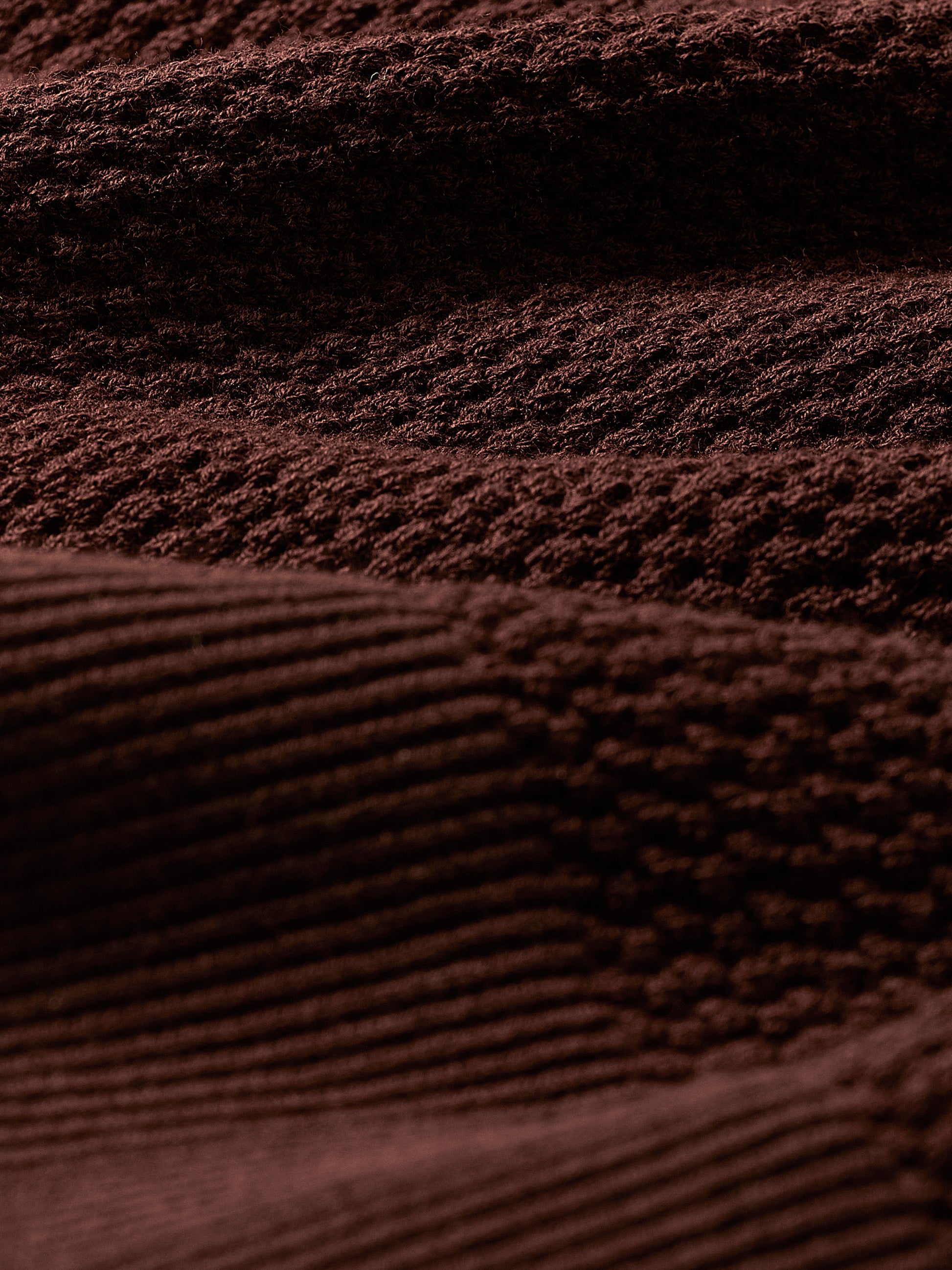 Textured Short-Sleeve Polo Sweater