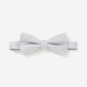 Woven Silk Bow Tie Regular Fit Light Grey
