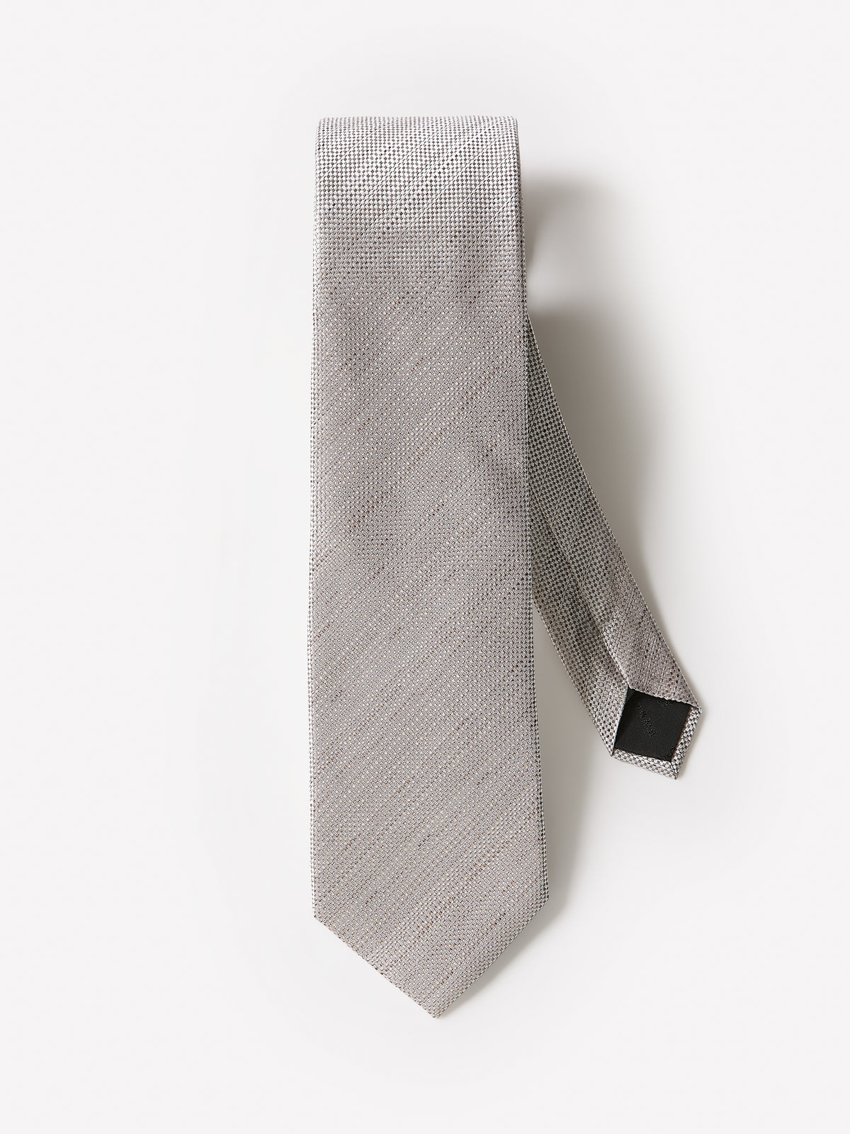 Men's Regular Fit Silk Textured Tie