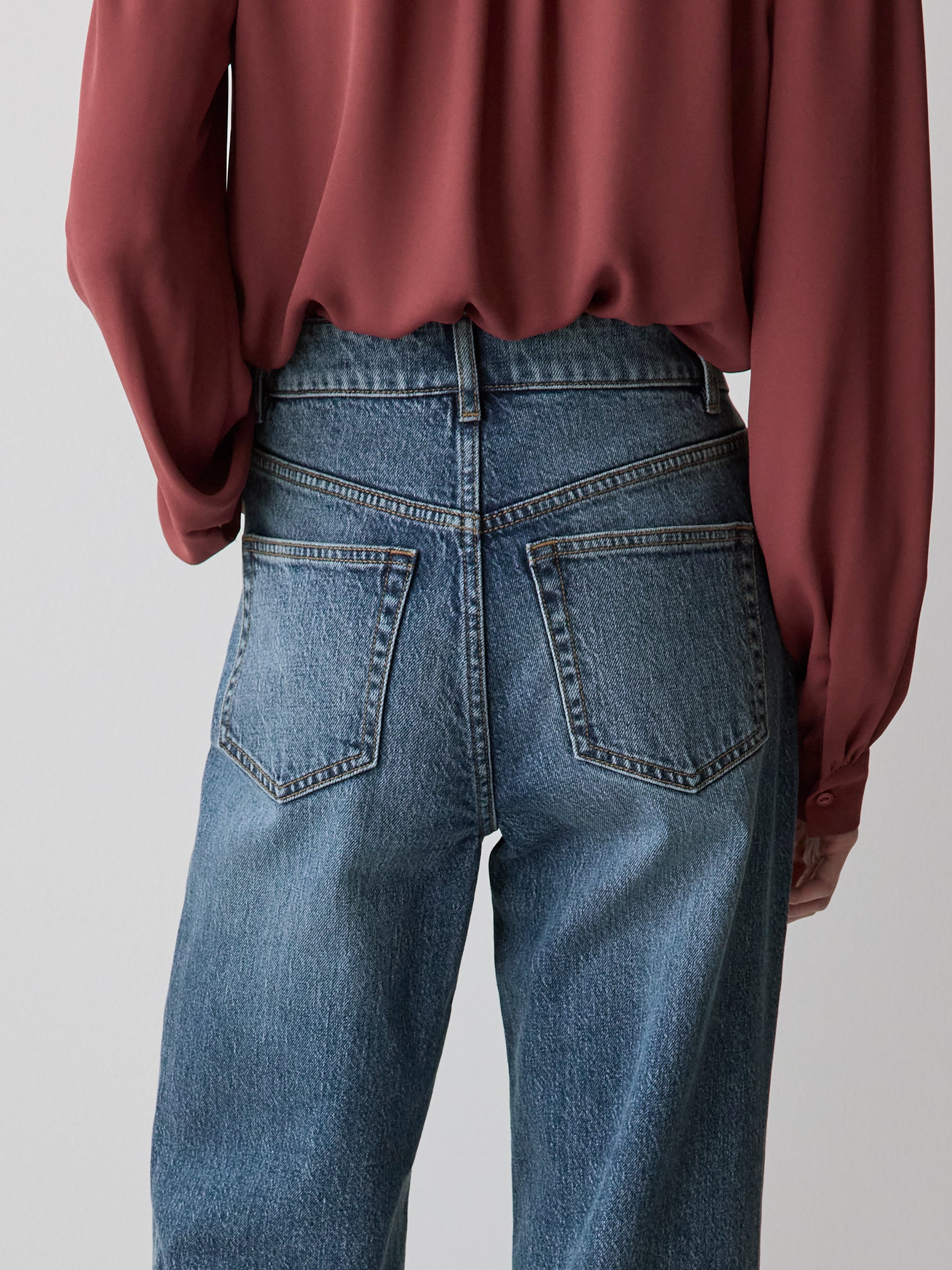 High-Rise Wide-Leg Jeans