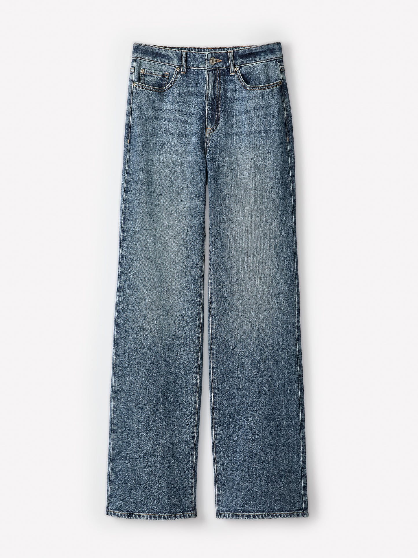 High-Rise Wide-Leg Jeans