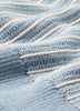 Striped Short-Sleeve Polo Sweater