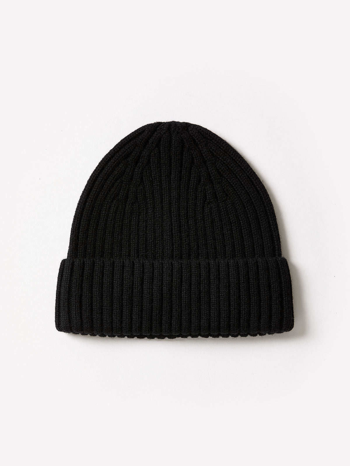 Wool Blend 2x2 Rib Beanie