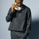 Men's Pinstripe Wool Blend Shacket