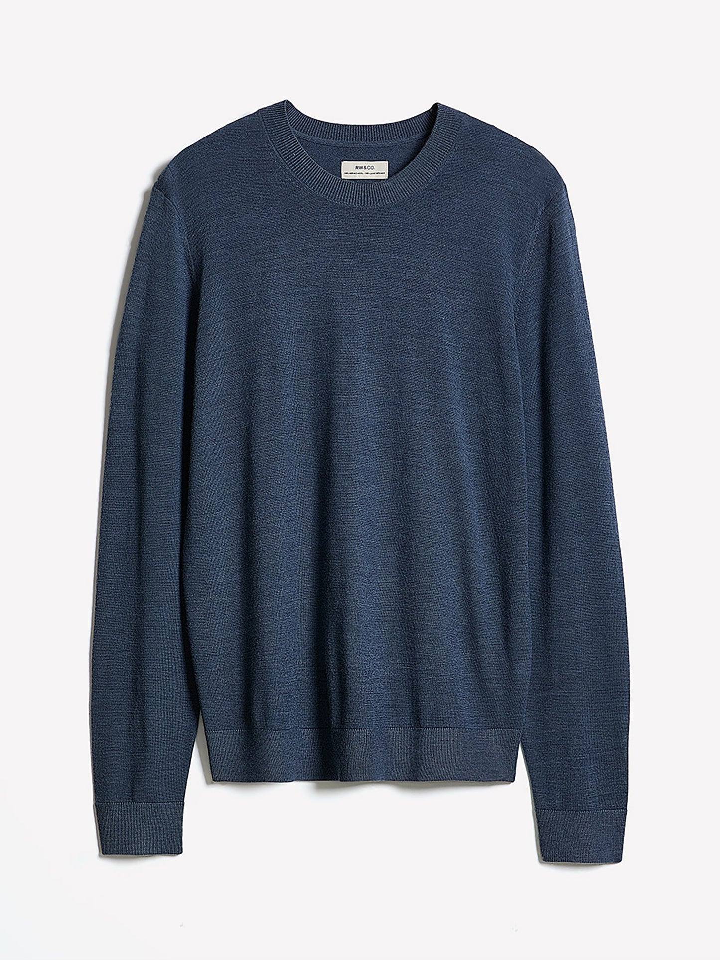 Pull à Col Rond en Laine Mérinos