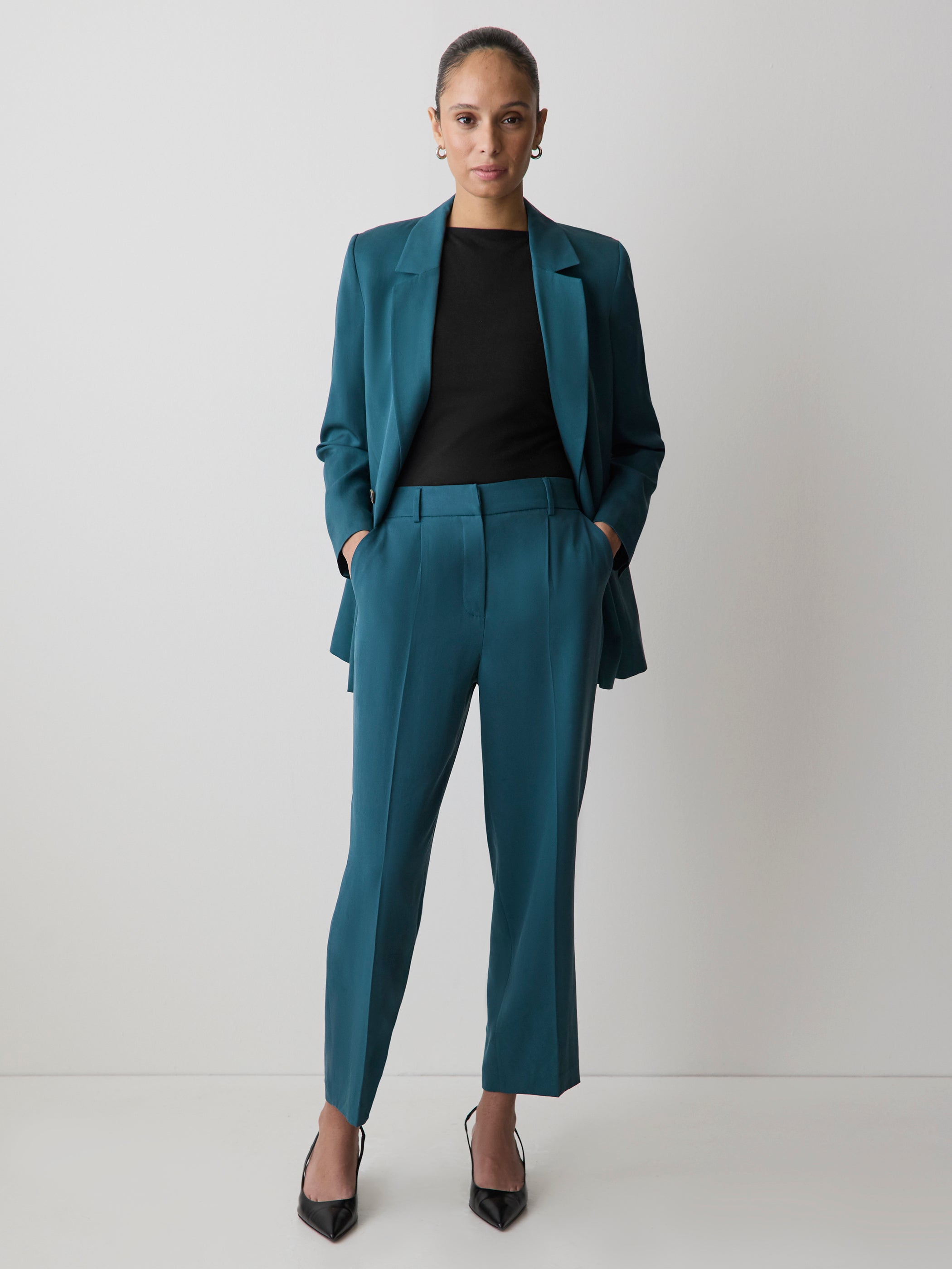 Camisole à Col Bateau en Coton Biologique