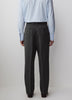 Wide-Leg Pleated Dress Pant
