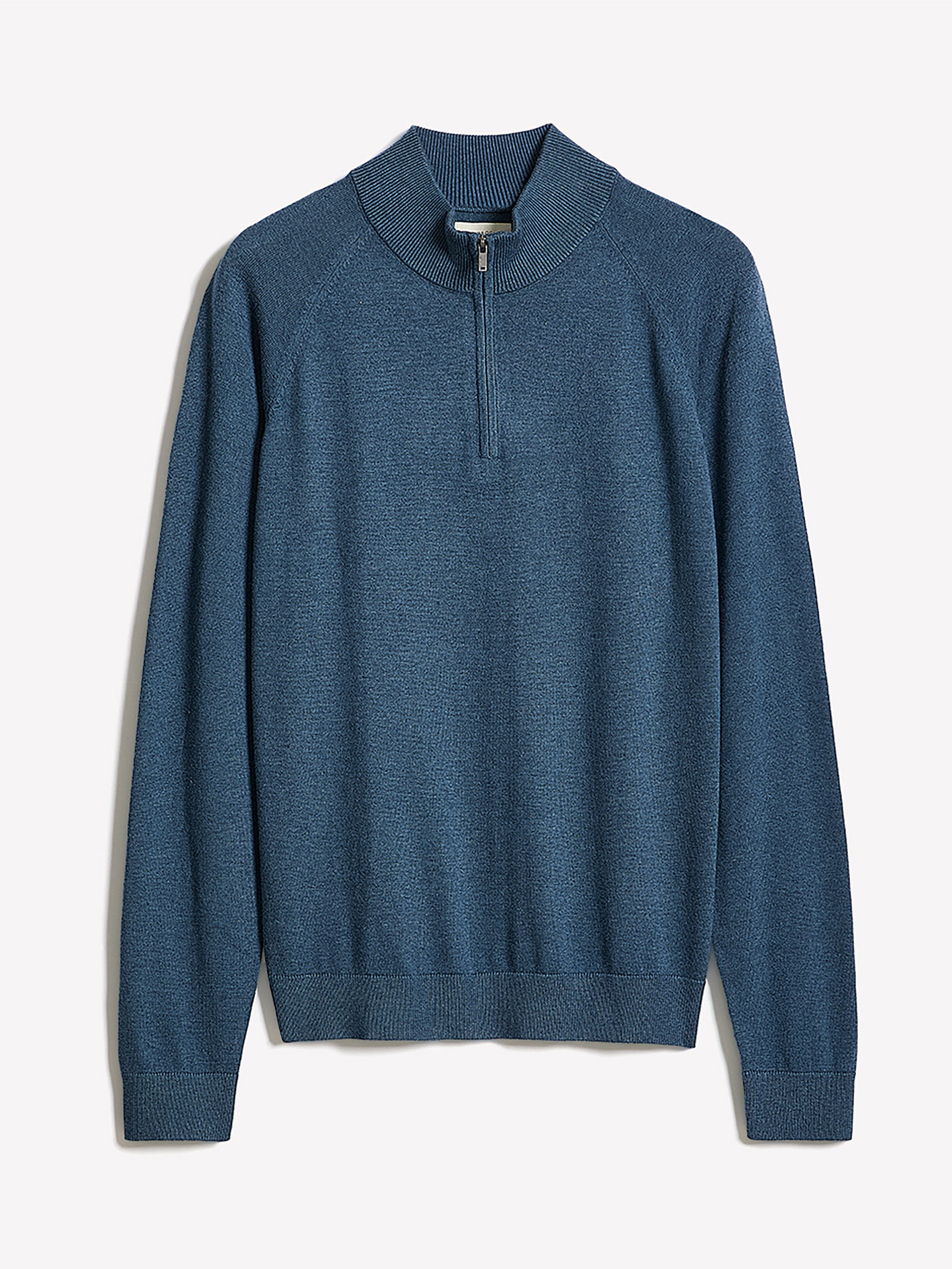 Long-Sleeve Half-Zip Mock-Neck Sweater | RW&CO.