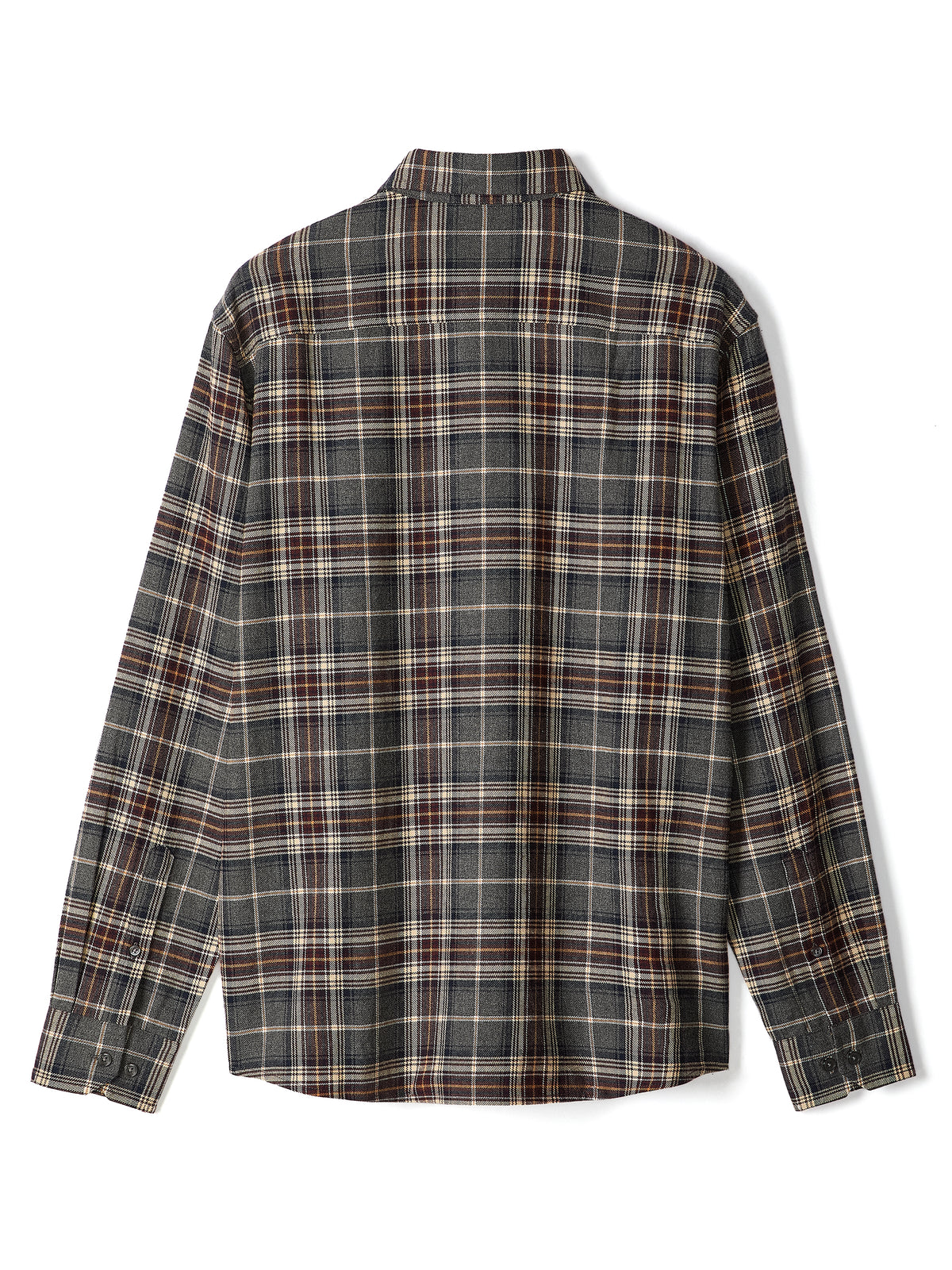 Regular-Fit Plaid Flannel Shirt