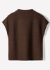 Extended-Sleeve Mock-Neck Textured Top