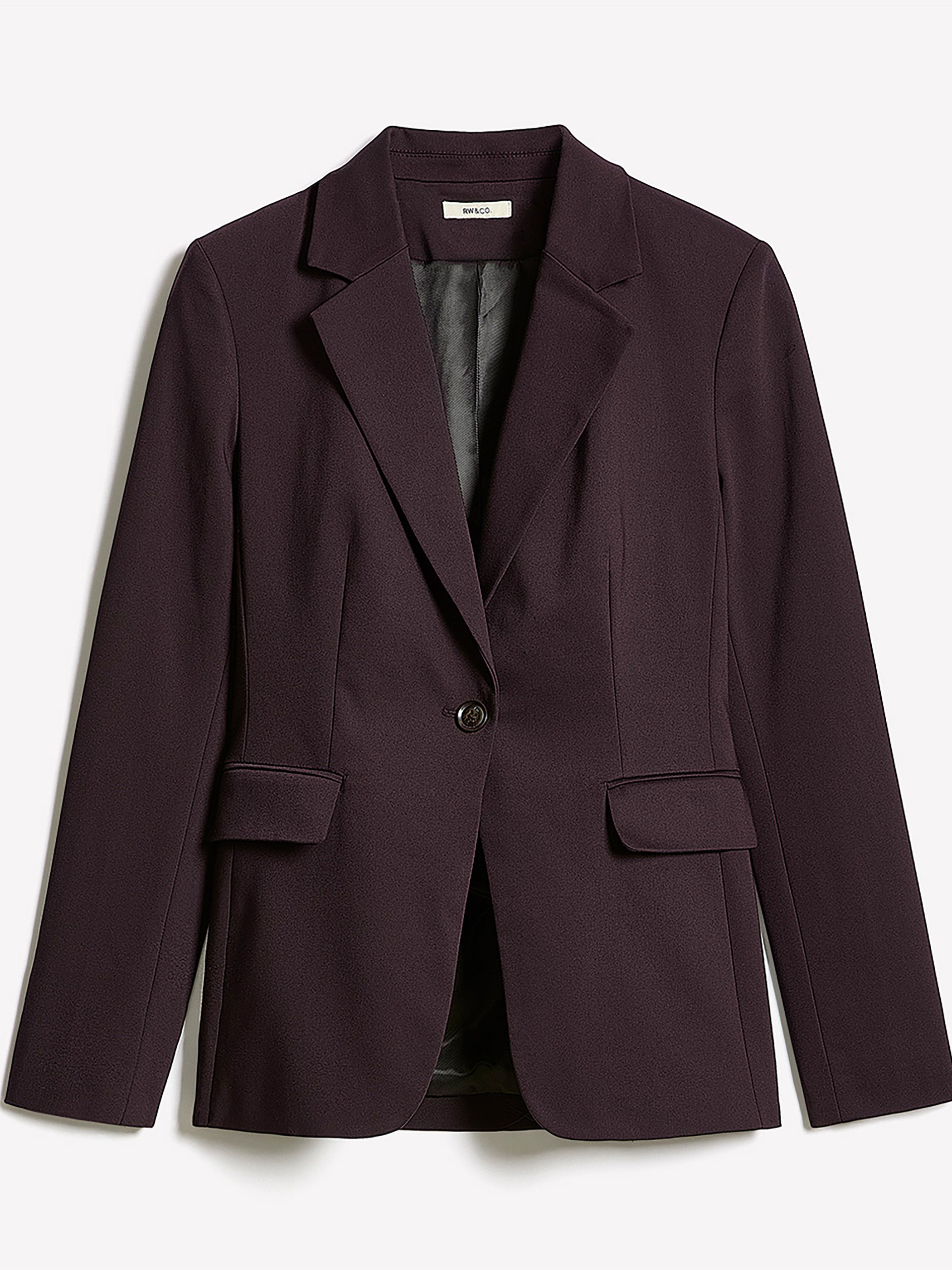 Veston Indispensable Ajusté à Boutonnage Simple