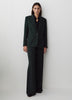 Relaxed-Fit One-Button Blazer