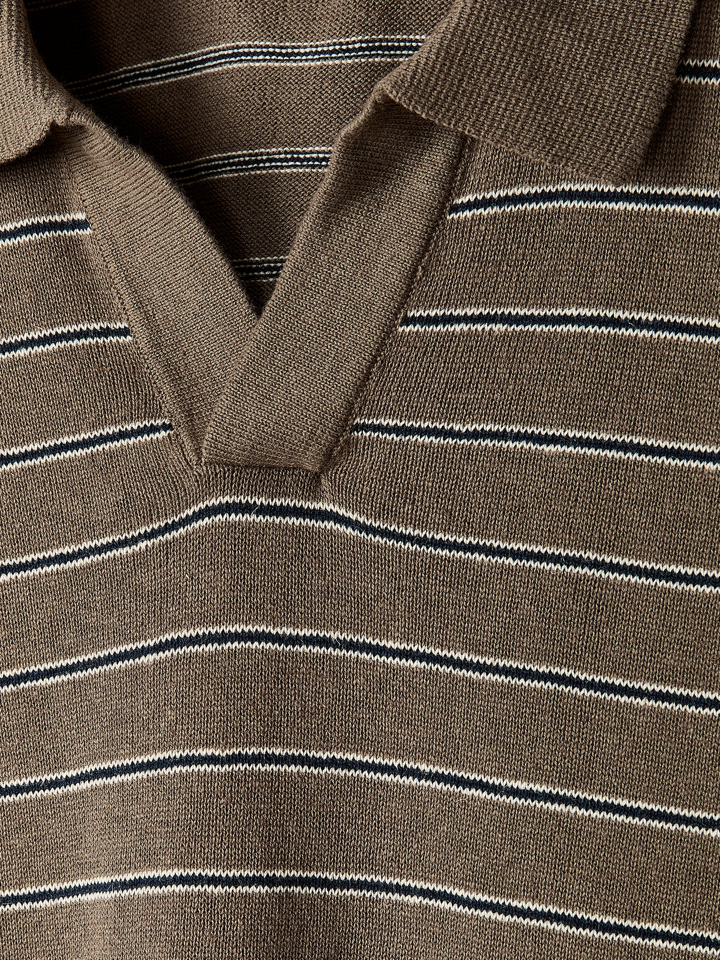 Linen-Blend Short-Sleeve Polo