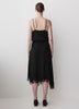 Woven Asymmetrical Lace Skirt in Viscose