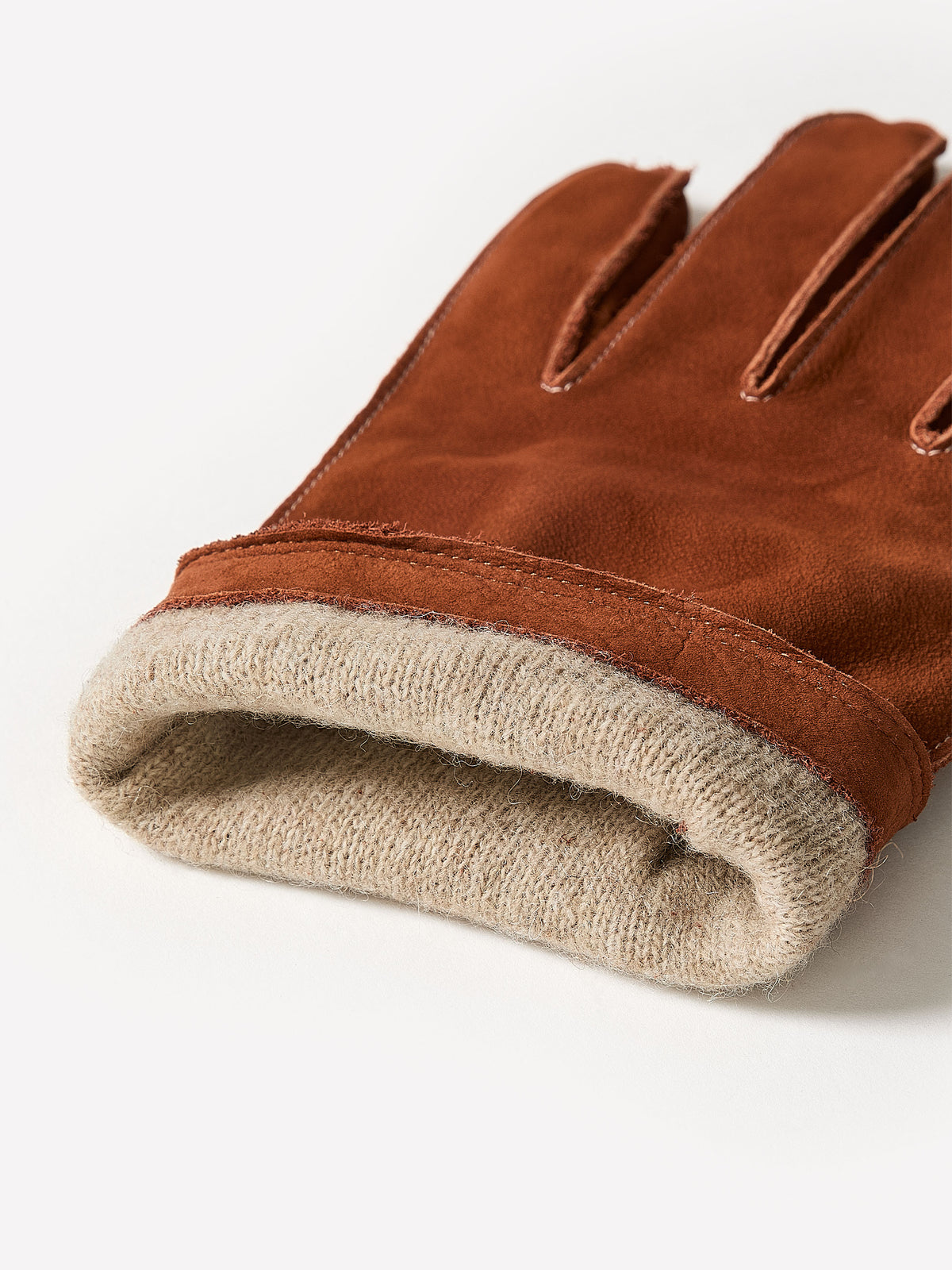 Suede Leather Gloves Rugged Design