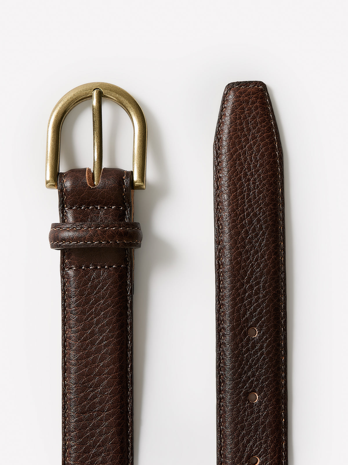 Leather Belt with Genuine Leather Material