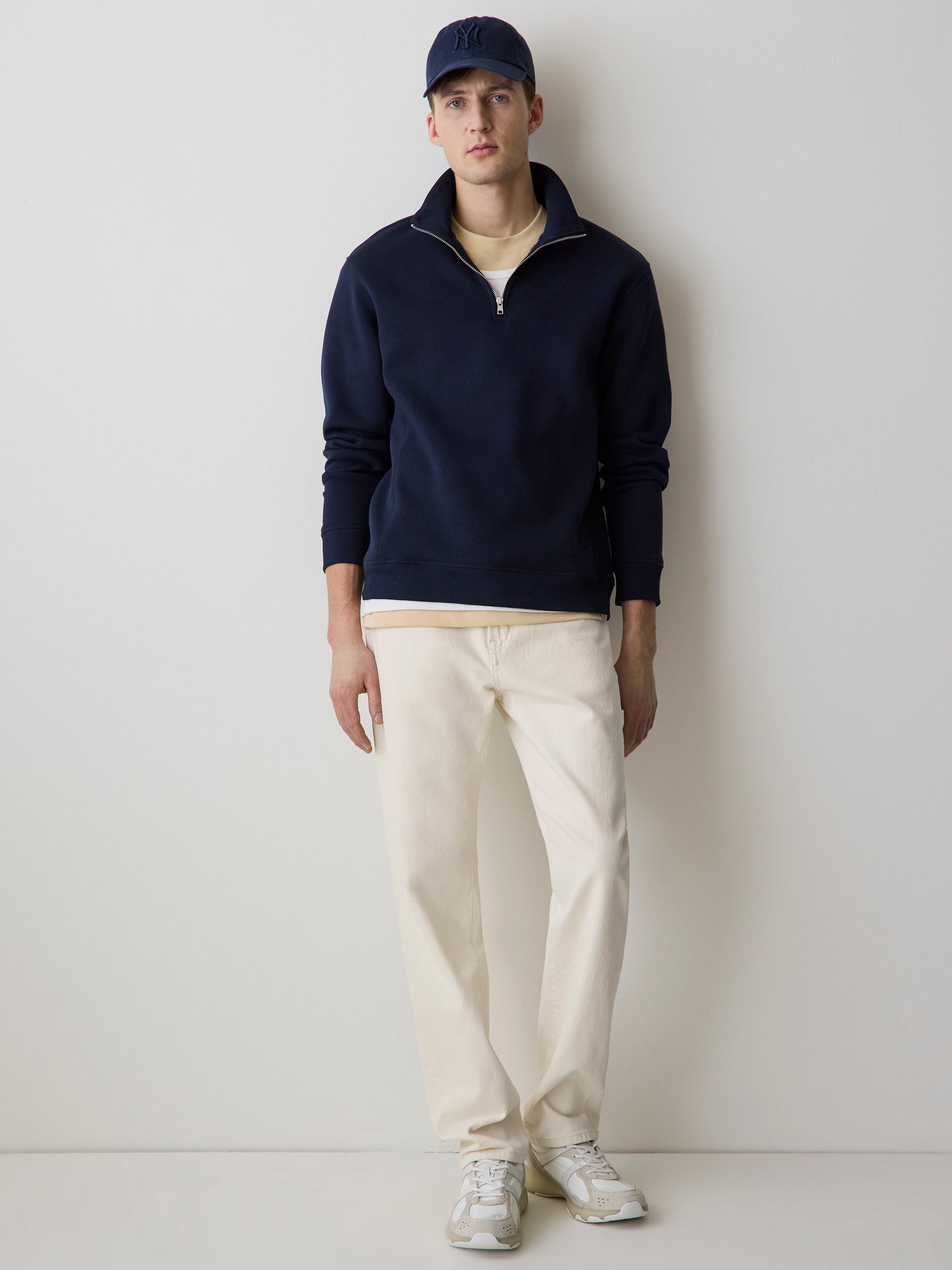 Oversized Short-Sleeve Crew-Neck Tee