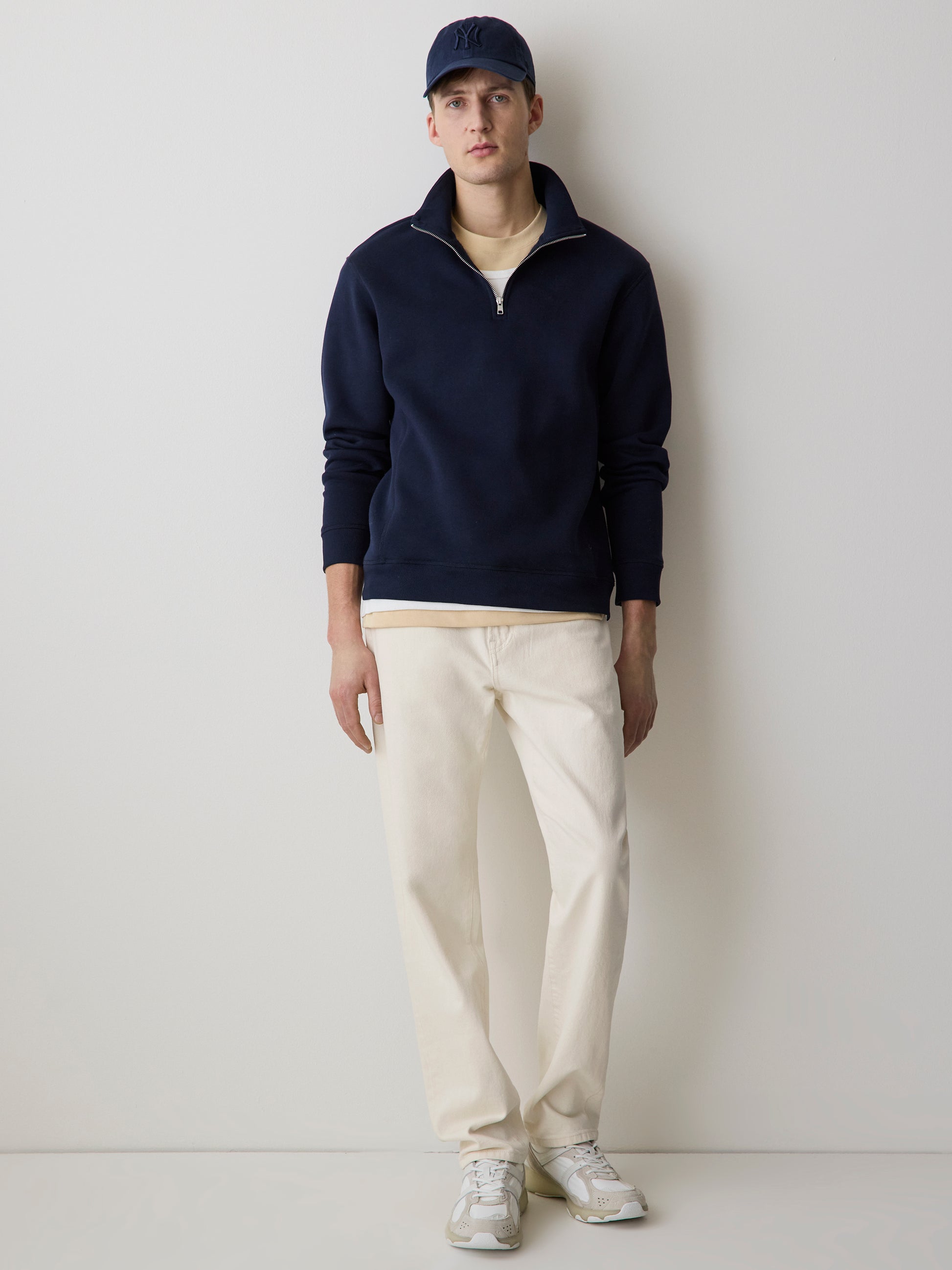 Oversized Short-Sleeve Crew-Neck Tee