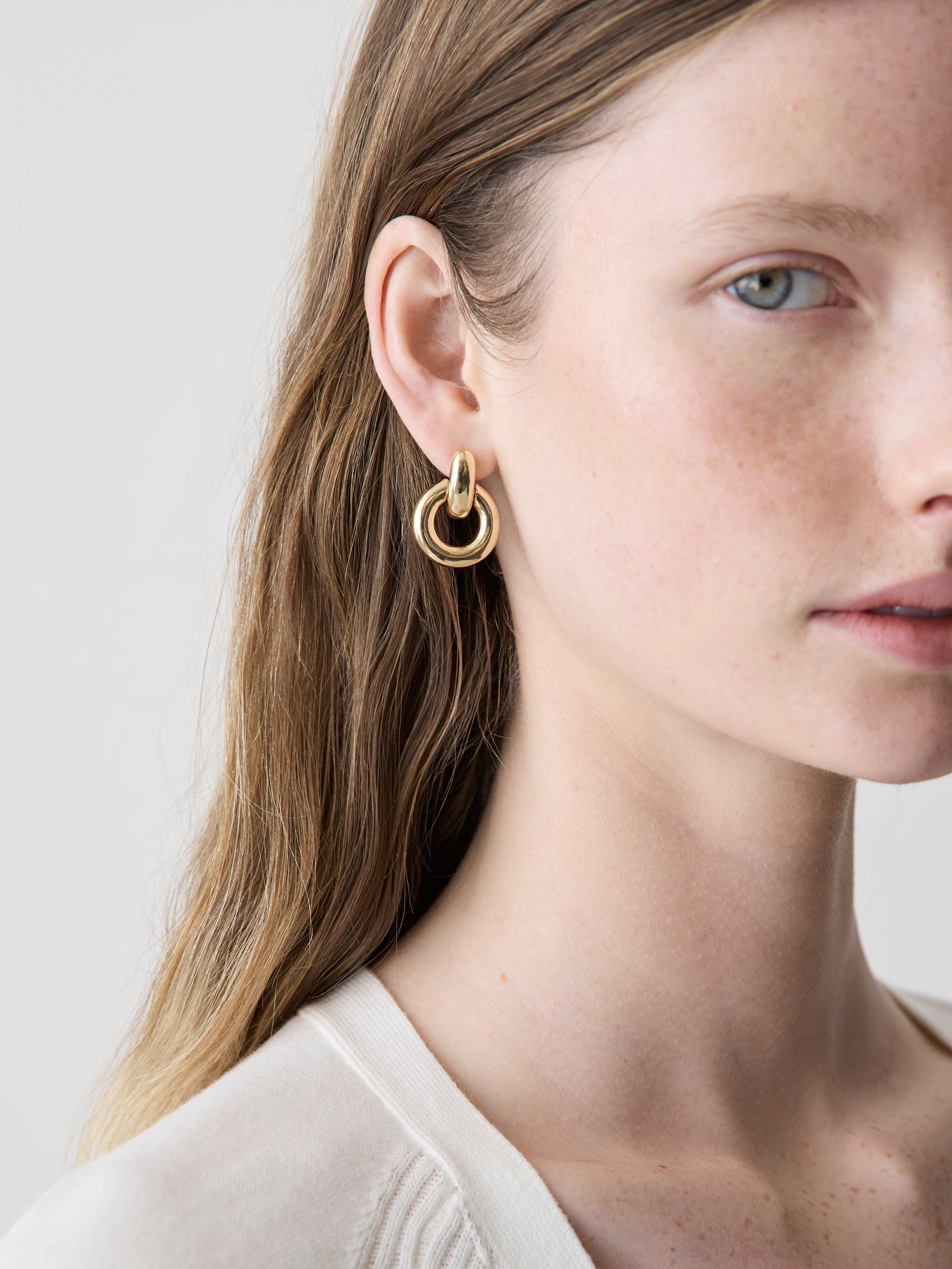 Boucles d'Oreilles Style Heurtoir