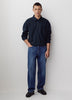 Men's Heavy Knit Cotton Blend Polo