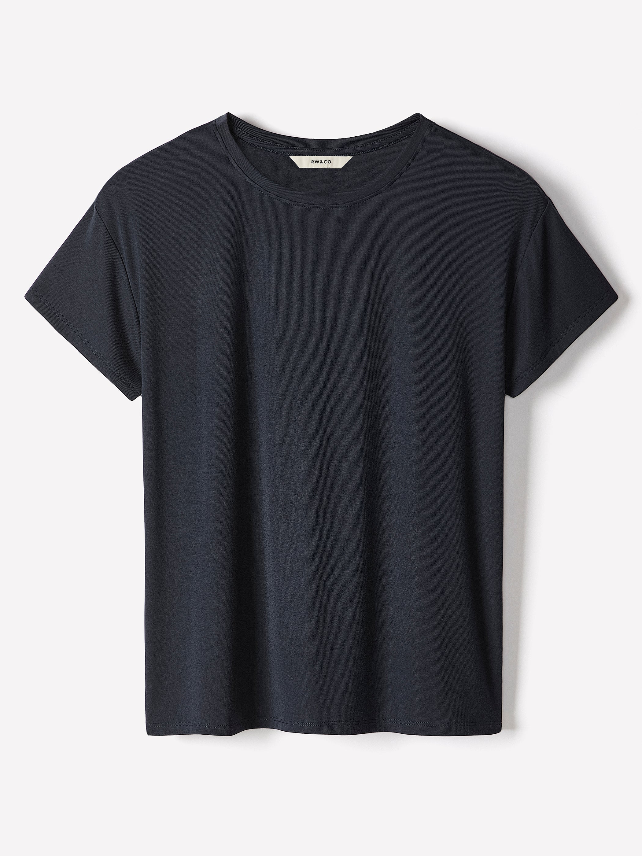 Silk-Blend Boxy Knit Top