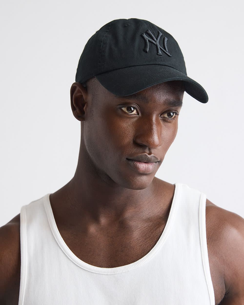 Black NY Yankees Classic '47 Clean Up Cap