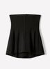 Peplum Tube Top Twill Fabric