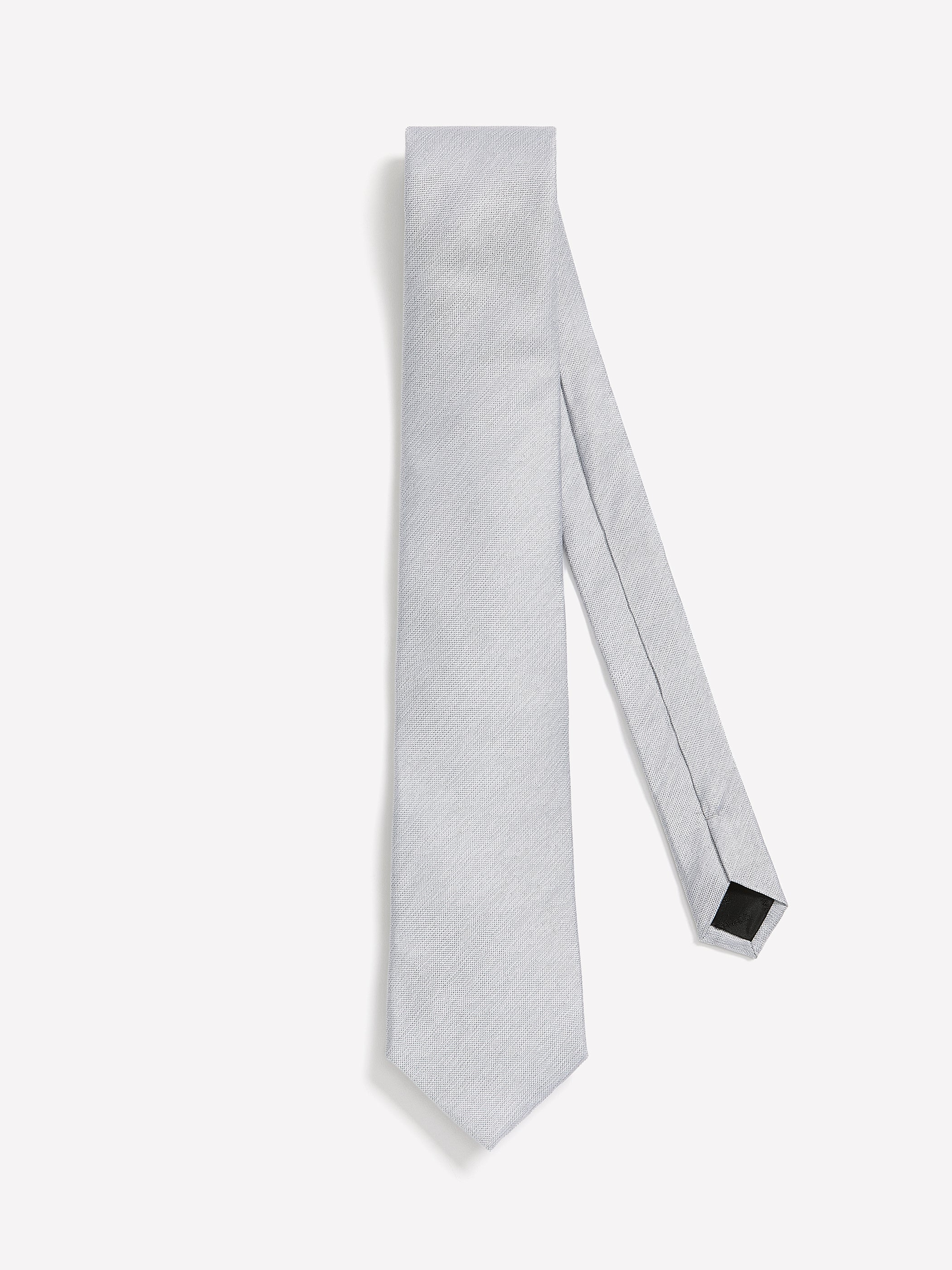 Men's Solid Regular Silk Textured Tie – RW&CO
