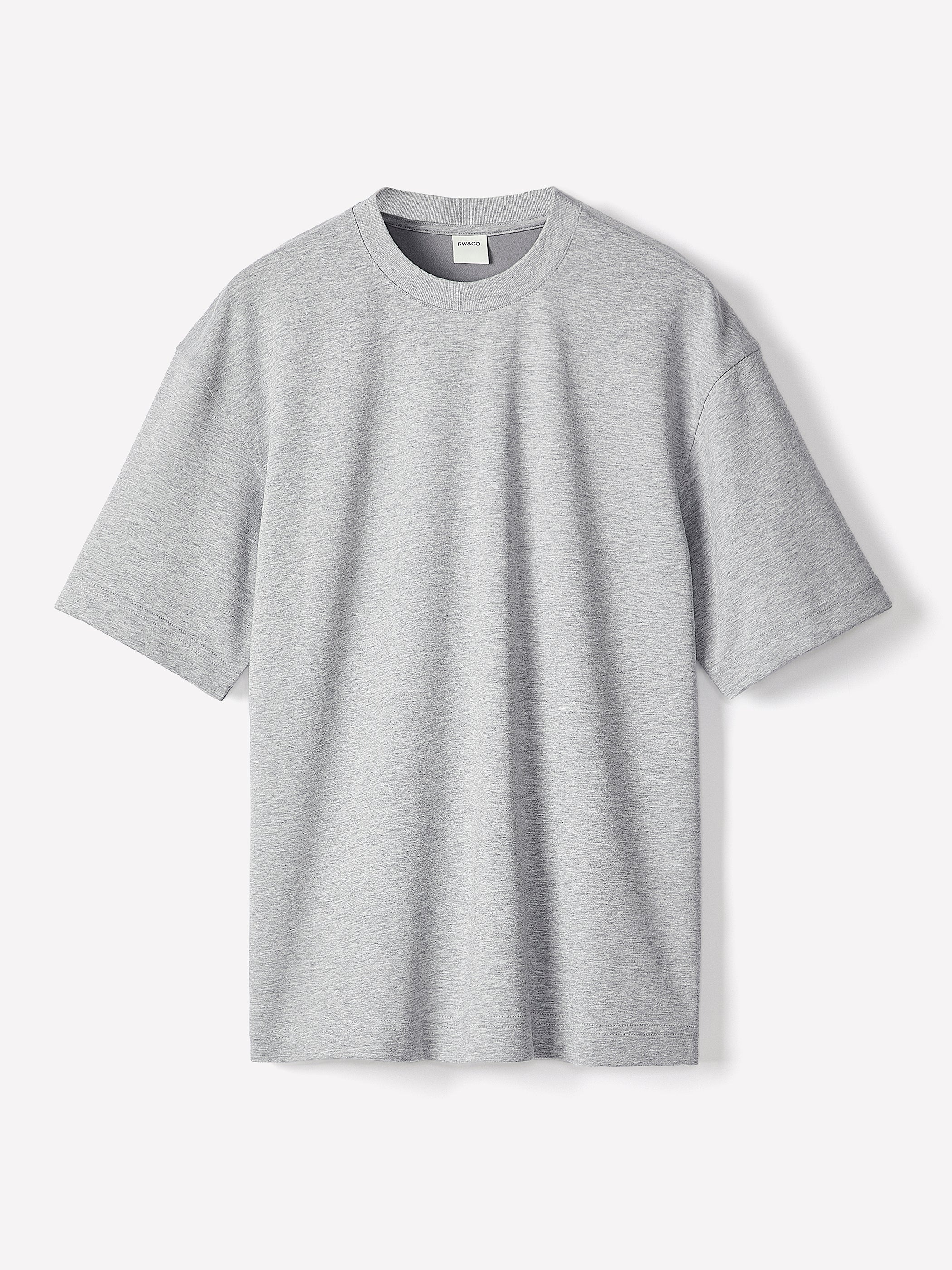 Oversized Short-Sleeve Crew-Neck Tee