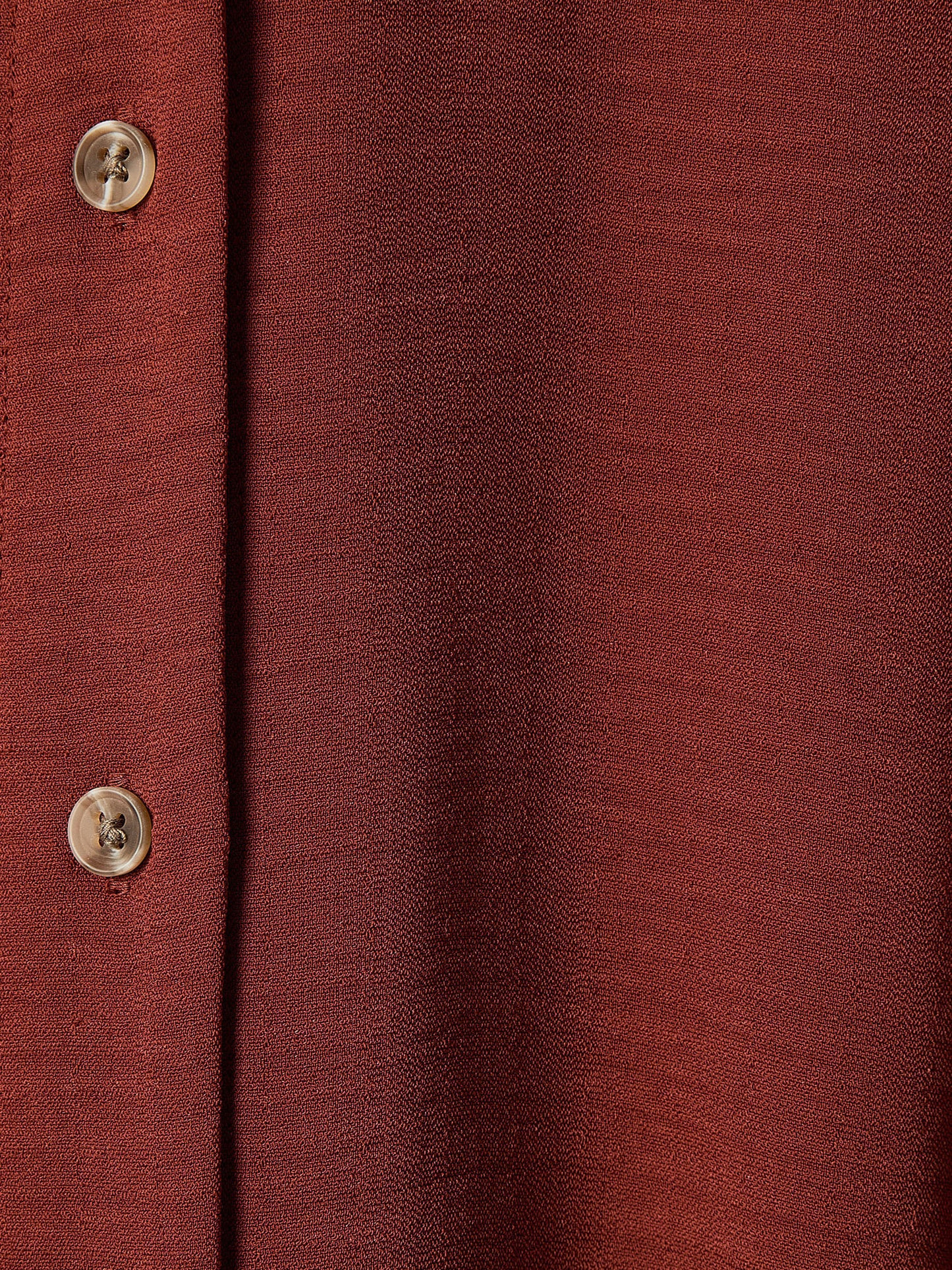 Short-Sleeve Buttoned-Down Midi Dress with Shirt Collar