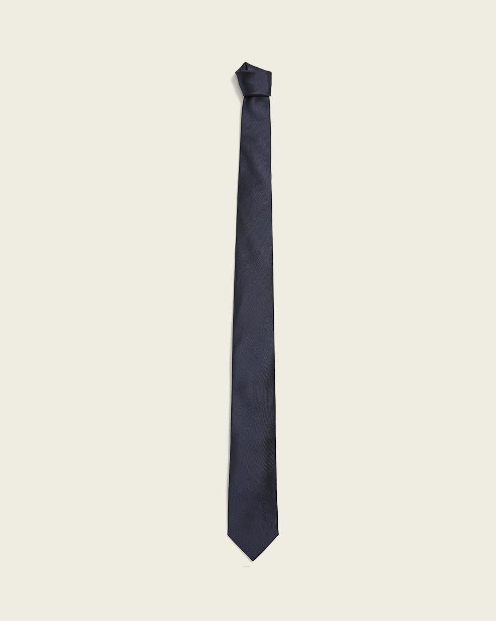 Skinny Dark Solid Tie