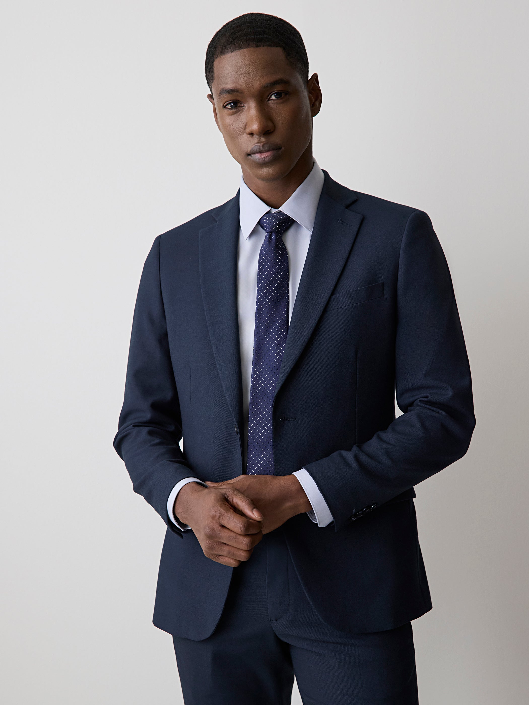 Veston de Complet Essentiel Marine